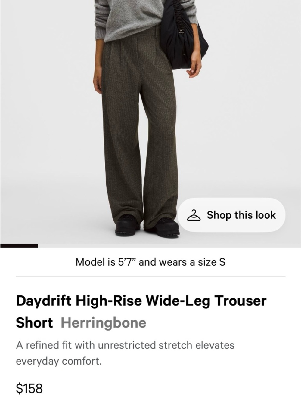 Daydrift High-Rise Wide-Leg Trousers